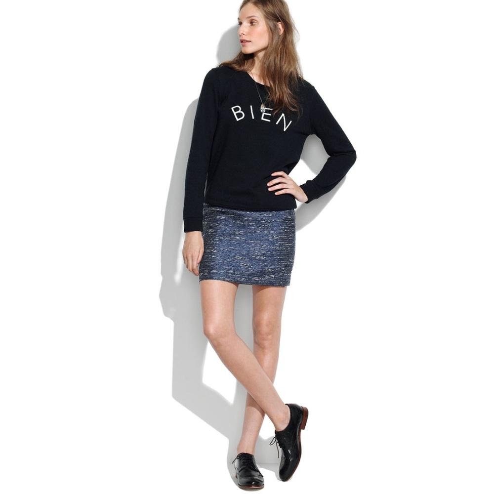 Madewell Courtyard Skirt Shimmerwave